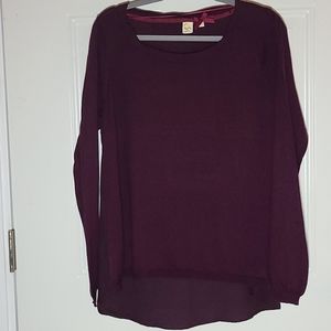 Anthropologie / Yellow Bird Roslin Purple Hi-Lo XL